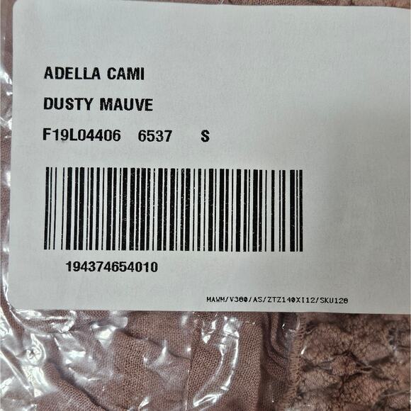 NWT Free People Adella Cami Lace Ruffle Tank Top - Picture 6 of 9